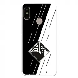 Funda Para Xiaomi Mi A2 Lite Del Académica De Coimbra Escudo Bicolor - Licencia Oficial Académica De Coimbra