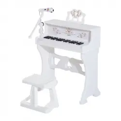 Homcom Piano Electrónico Infantil con Micrófono
