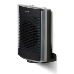 Honeywell Hz-500e - Termoventilador Rápido 2000w Con 3 Posiciones Y Soporte De Pared, Color Negro