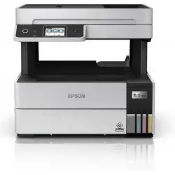 Impresora multifunción - Epson EcoTank ET-5170, Inyección, 37 ppm, Blanco/Negro y Color, 250 hojas, Blanco