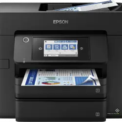 Impresora multifunción - Epson Workforce Pro WF-4830DTWF, Inyección de tinta, 36 ppm, Color/Monocromo, Negro