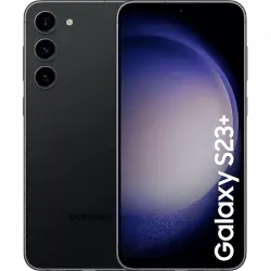 Móvil - Samsung Galaxy S23 Plus 5G, Phantom Black, 256GB, 8GB RAM, 6.6" FHD+, Qualcomm Snapdragon, 4700mAh, Android 13