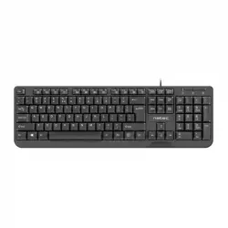 Natec Trout Teclado Teclado USB Negro Layout Portugués