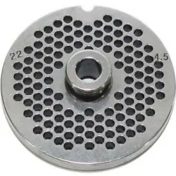 Reber Rejilla De Acero Inoxidable De 4,5 Mm Para Picadora Reber N°22 - 4714 A/4