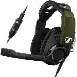 Sennheiser GSP 550 Auriculares Gaming Negro/Verde