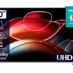 TV LED 50'' - Hisense 50A6K Smart UHD 4K, Dolby Vision, Modo juego Plus, DTS Virtual X, control por voz