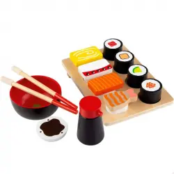 Woomax Set de Comida Sushi de Madera
