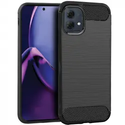 Cool Carcasa Carbón Negro para Motorola Moto G84 5G