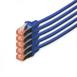 Digitus Cable de Red S-FTP Cat. 6 LSZH 10m Azul 5 Unidades