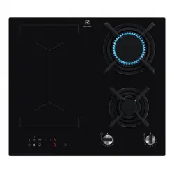 Electrolux - Placa De Gas Mixta Con 2 Quemadores Y 2 Zonas De Inducción - KDI641723K