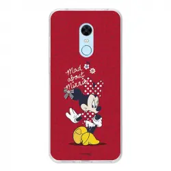 Funda Oficial Disney Minnie, Mad About Minnie Xiaomi Redmi 5 Plus