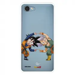 Funda Para Lg Q6 Oficial De Dragon Ball Goten Y Trunks Fusión - Dragon Ball