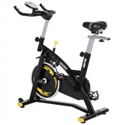 HomCom Bicicleta Estática de Spinning Profesional