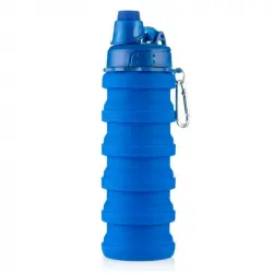 Innovagoods Bentle Botella Plegable de Silicona 500ml Azul