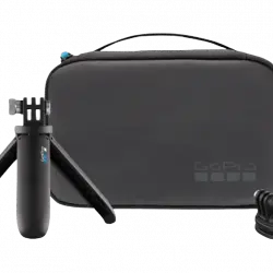 Kit de accesorios cámara deportiva - GoPro AKTTR-002, Para GoPro, Clip giratorio magnético, Negro
