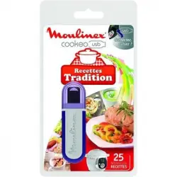 Llave Usb Con Recetas Tradicionales Para Cookeo Moulinex Xa600211