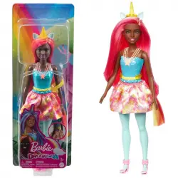 Mattel Muñeca Barbie Dreamtopia Unicornio Arcoíris