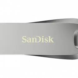 Memoria USB 128 GB - SanDisk Ultra Luxe, 3.1, 150 MB/s, Protección por Contraseña, SecureAccess®, Plata
