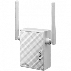 Repetidor WiFi - ASUS RP-N12, N300, Puerto LAN, WPS. 3 Funciones: Repetidor/Punto de acceso/Bridge