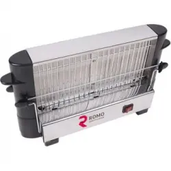 Tostador Vértical 750w Hasta 4 Rebanadas. Botón Encendido/apagado, Rejilla Acero Inoxidable. 2 Pinzas Mango De Tacto Frío