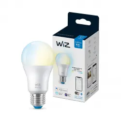 WiZ - Bombilla inteligente WiZ LED Regulable Blancos A60 60W E27 WiFi y Bluetooth.