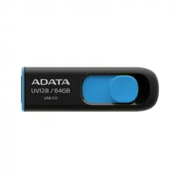 Adata DashDrive UV128 64GB USB 3.0 Negro/Azul