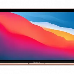 APPLE MacBook Air (2020), 13.3" Retina, Chip M1 de Apple, 8 GB, 256 GB SSD, MacOS, Teclado Magic Keyboard Touch ID, Oro