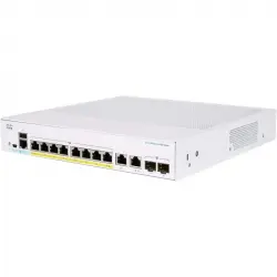 Cisco CBS350-8FP-E-2G Switch 8 Puertos Gigabit PoE + 2 SFP