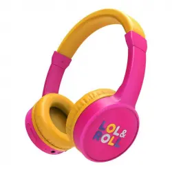 Energy Sistem Lol&Roll Pop Kids Auriculares Infantiles Bluetooth Rosas