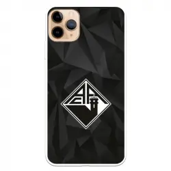 Funda Para Iphone 11 Pro Max Del Académica De Coimbra Escudo Fondo Negro - Licencia Oficial Académica De Coimbra