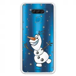 Funda Para Lg Q60 Oficial De Disney Olaf Transparente Frozen