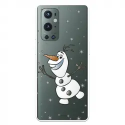 Funda Para Oneplus 9 Pro Oficial De Disney Olaf Transparente - Frozen