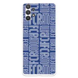 Funda Para Samsung Galaxy A32 5g Del Fútbol Club Oporto Nombre Fondo Azul - Licencia Oficial Fútbol Club Oporto