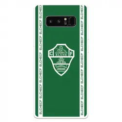 Funda Para Samsung Galaxy Note8 Del Elche Cf Escudo Fondo Verde Escudo Fondo Verde - Licencia Oficial Elche Cf
