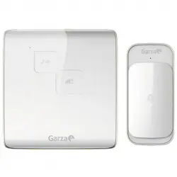 Garza Smarthome Timbre Inalámbrico Exterior Cuadrado Blanco