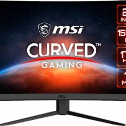 Monitor gaming - MSI G27C4 E2, 27" Full-HD, Curvo, 1 ms, 170 Hz, FreeSync Premium, Negro