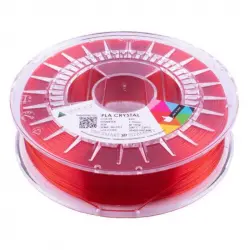 Smartfil PLA Crystal Filamento 3D Translúcido 1.75Mm 750g Crystal Red