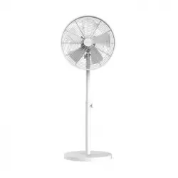 Ventilador De Pie Con Mando Newlux W1250 Blanco