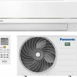 Aire acondicionado - Panasonic KIT-PZ35-WKE, Split 1x1, 2925 frig/h, 3300 kcal/h, Inverter, Bomba de calor, Blanco