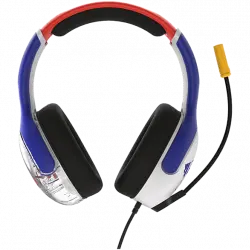 Auriculares gaming - PDP Airlite Plus Wired Sonic Realmz, Con cable, Cancelación de ruido, Para Nintendo Switch, Azul