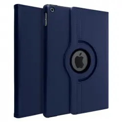 Avizar Funda Libro Soporte Azul Oscuro para Apple iPad 8 10.2 2020