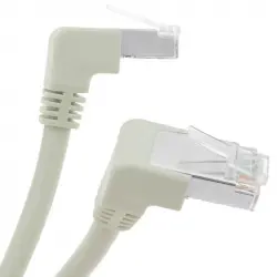 BeMatik Cable de Red Acodado FTP RJ45 Cat.6 2m