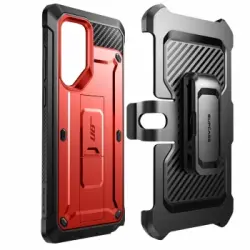 Carcasa Samsung Galaxy S22 Ultra Multicapa Unicorn Beetle Pro Supcase Rojo