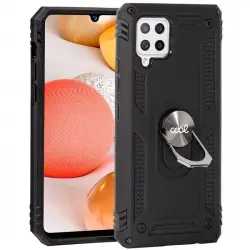 Cool Funda Hard Negra con Anilla para Samsung A426 Galaxy A42 5G