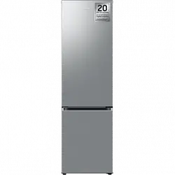 Frigorífico combi - Samsung SMART AI RB38C600CS9/EF, No Frost, 203 cm, 390l, All Around Cooling, WiFi, Inox
