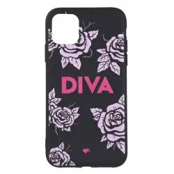 Funda Diva Silicona Negra Para Iphone 11 Pro Max - Oficial De La Vecina Rubia