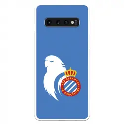Funda Para Samsung Galaxy S10 Plus Del Rcd Espanyol Escudo Perico Escudo Perico - Licencia Oficial Rcd Espanyol