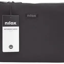 Funda portátil - Nilox NXF1301, Para de 13.3", Universal, Neopreno, Negro