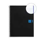 Libreta A5 Miquelrius azul cuadrícula tapa blanda