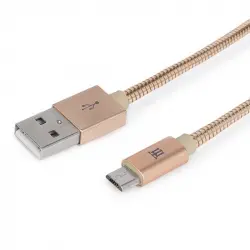 Maillon Cable Micro USB Dorado Metal 1m